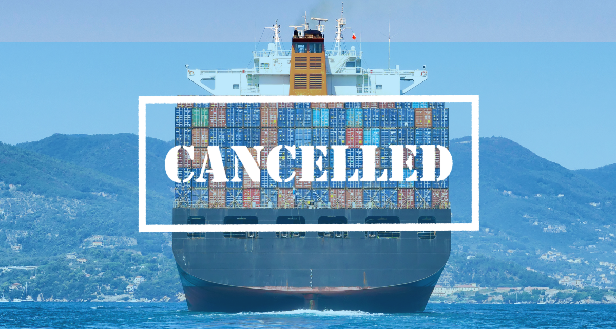 Blank-sailing Blank sailing