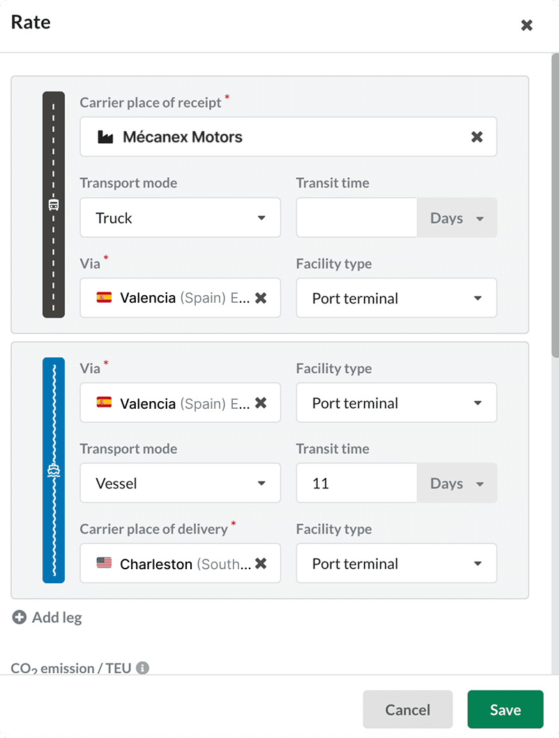 Reduce shipping logistics costs through container shipping KPIs
